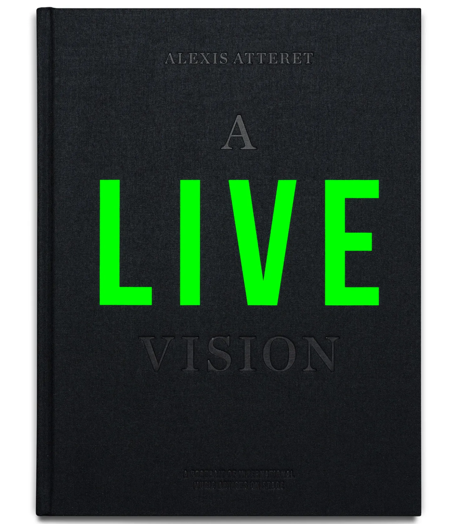 Livre A Live Vision (Édition limitée) - Alexis-Atteret Store