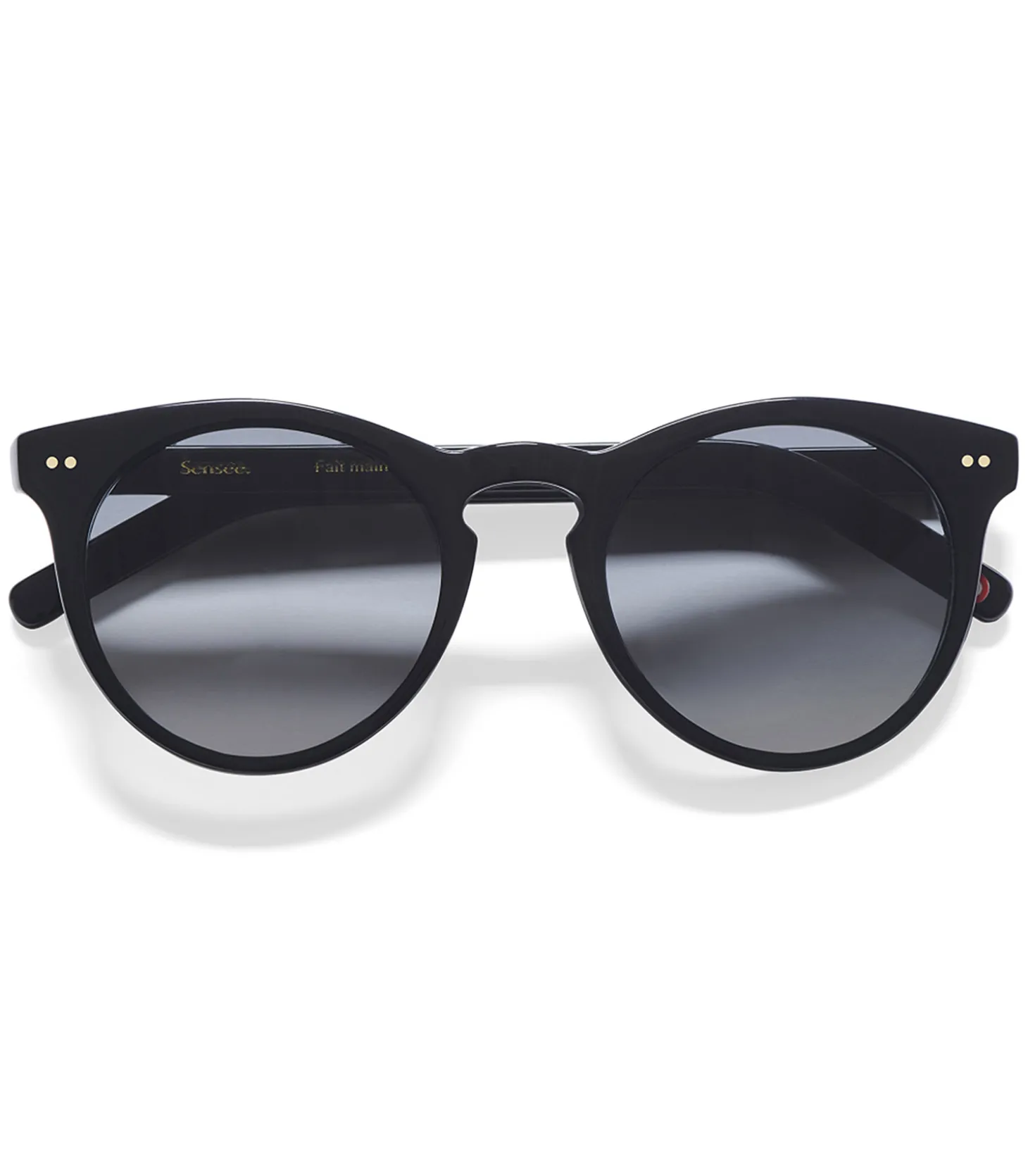 Lunettes de soleil Cl.107 Noir brillant-Sensee Fashion