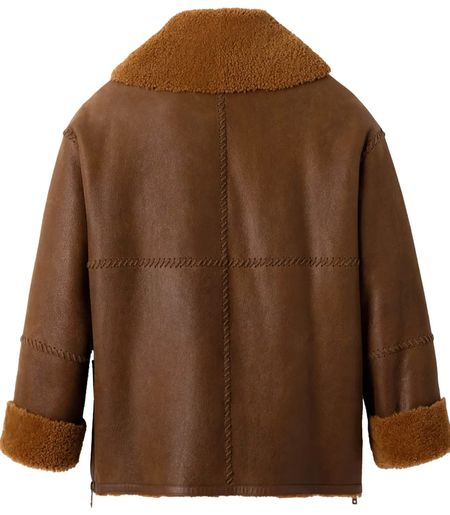 Manteau Shearling Regenerate II Cognac-UGG® Hot