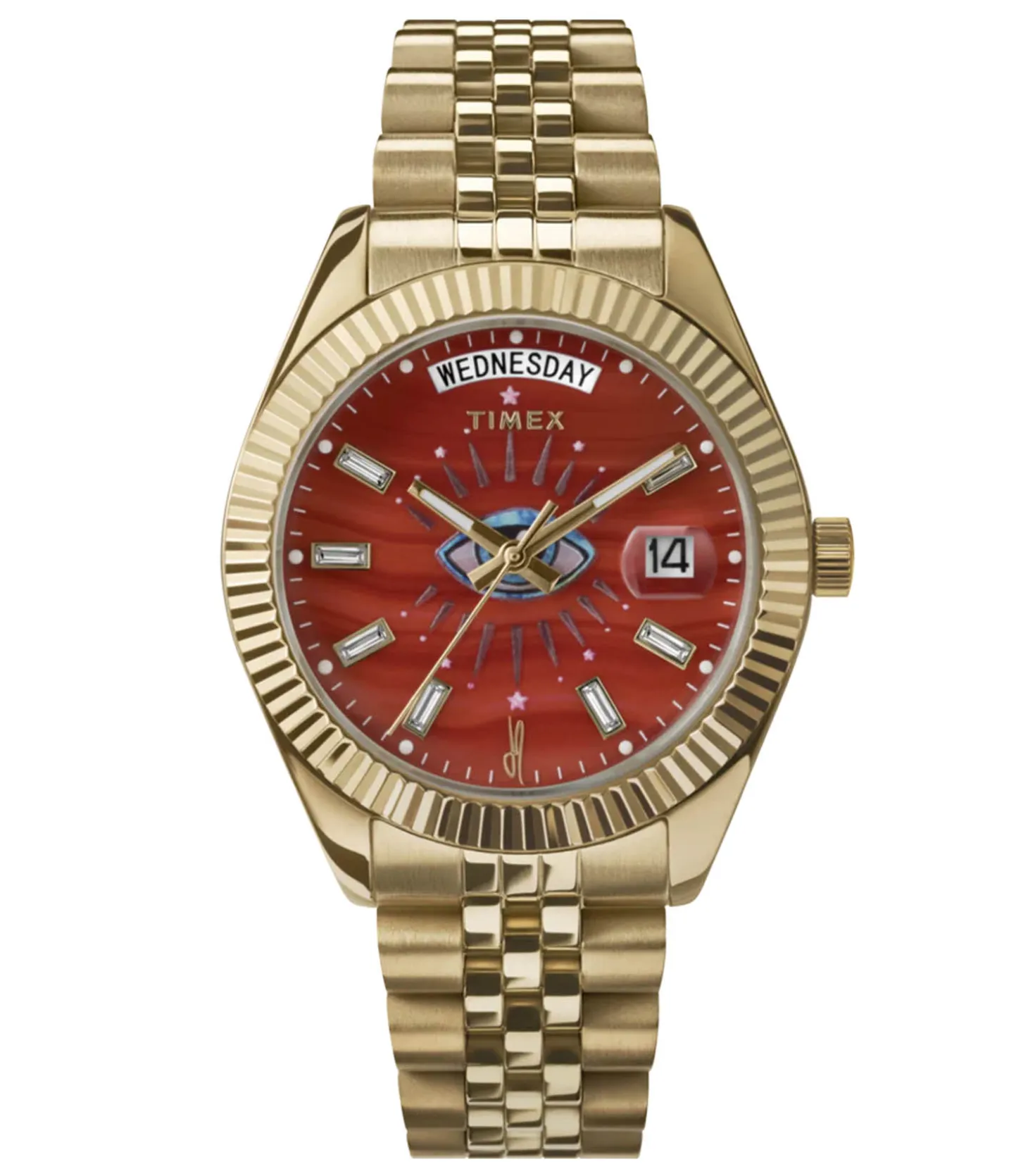 Montre x Jacquie Aiche Red Agate-Timex Best