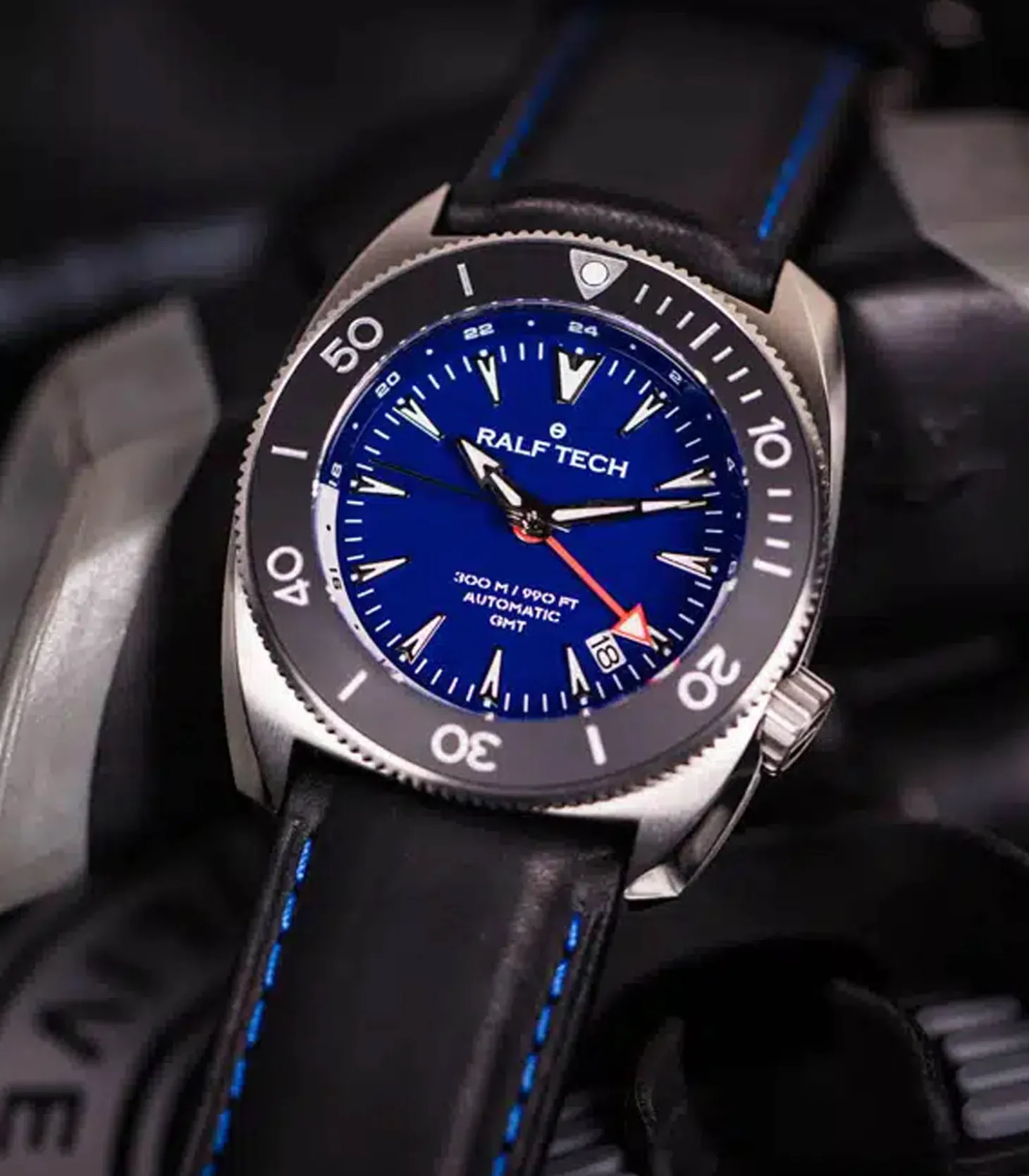 Montre WRV Automatique 1977 GMT "OCEAN"-Ralf Tech Sale