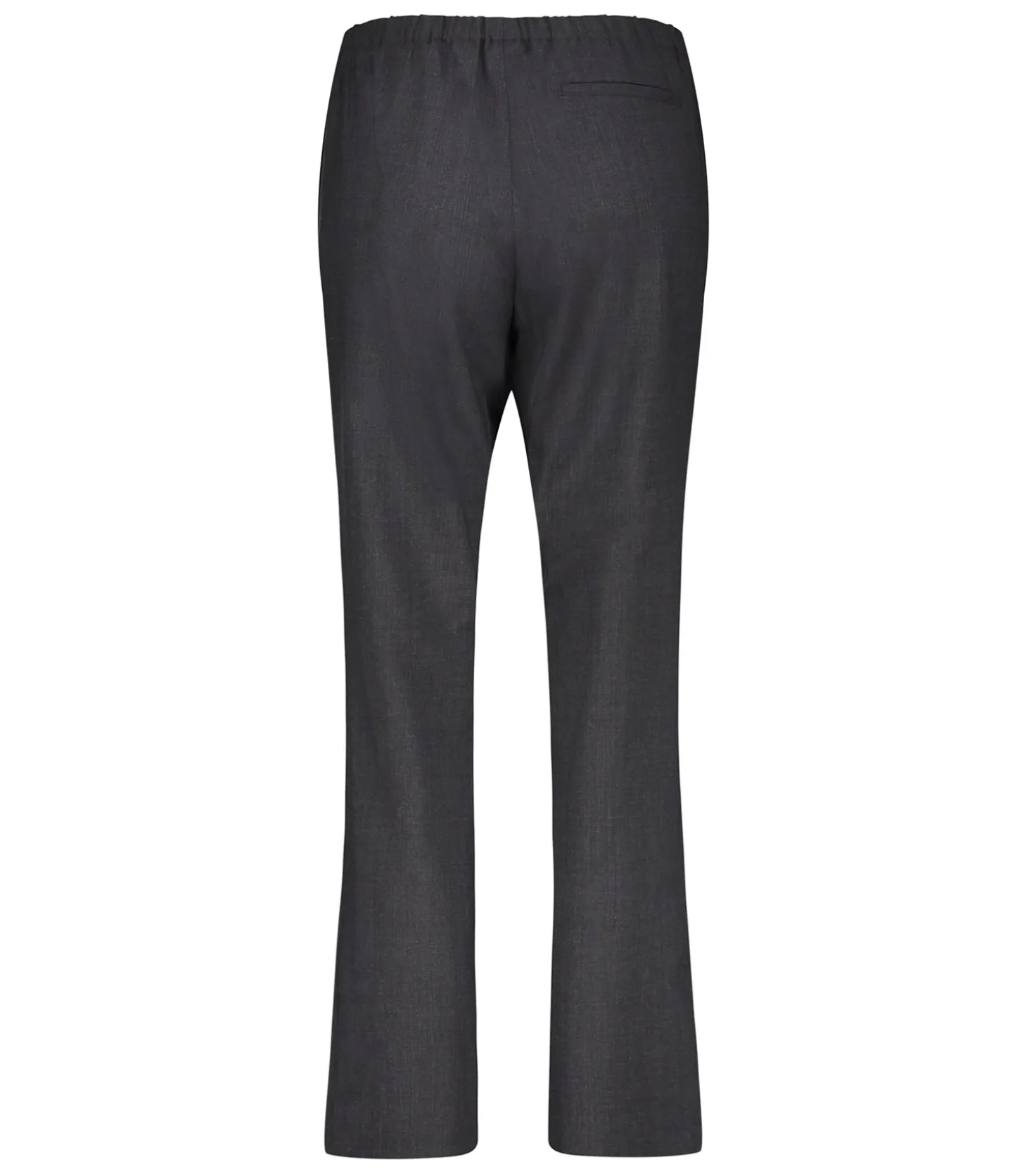 Pantalon à pinces Pull-On Charcoal-6397 Hot