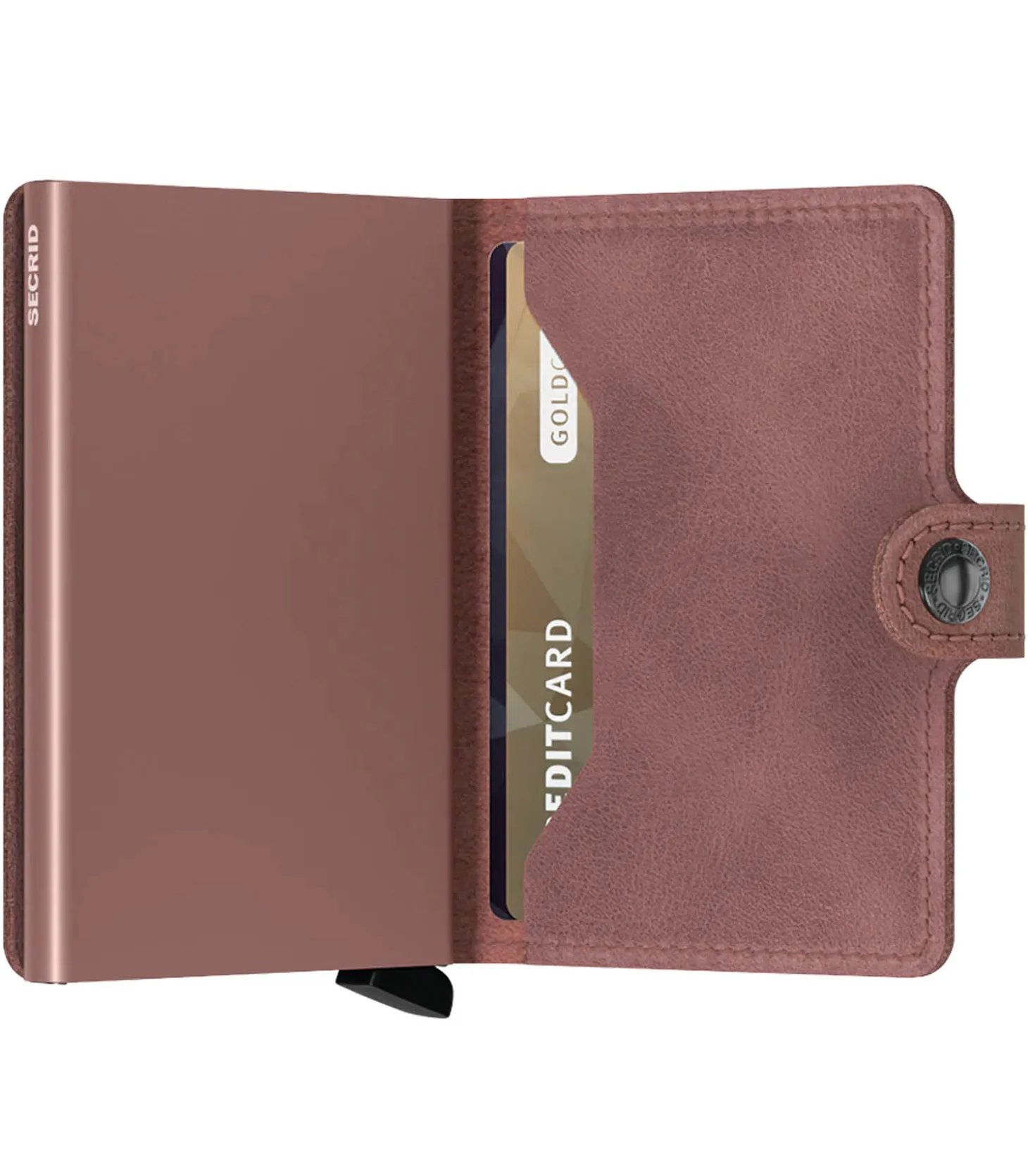 Porte-Carte Miniwallet Vintage Mauve-Secrid Outlet