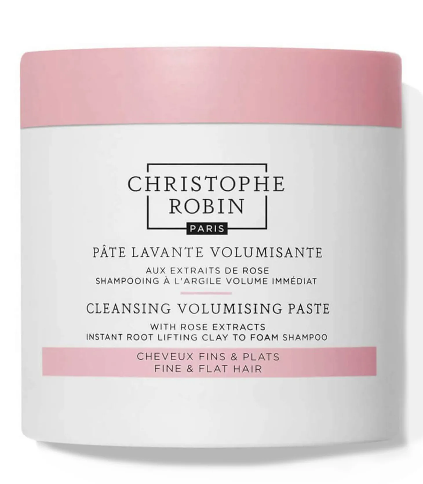 Pâte lavante volumisante aux extraits de rose 250 ml-Christophe Robin Flash Sale