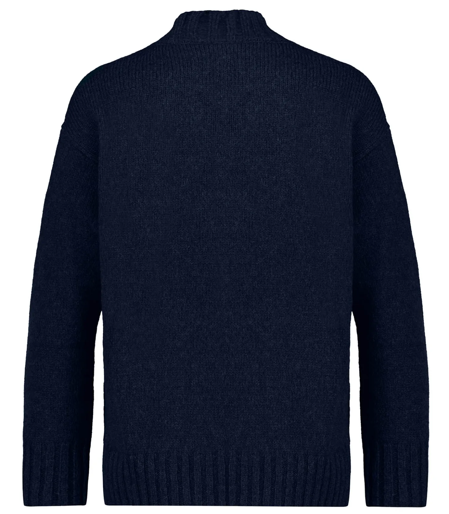 Pull Col roulé avec fentes Dolcevita Navy-Roberto Collina Best