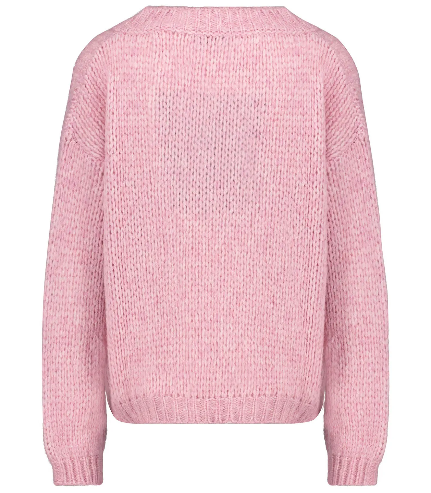 Pull Col V Scollo Rosa-Roberto Collina Best Sale