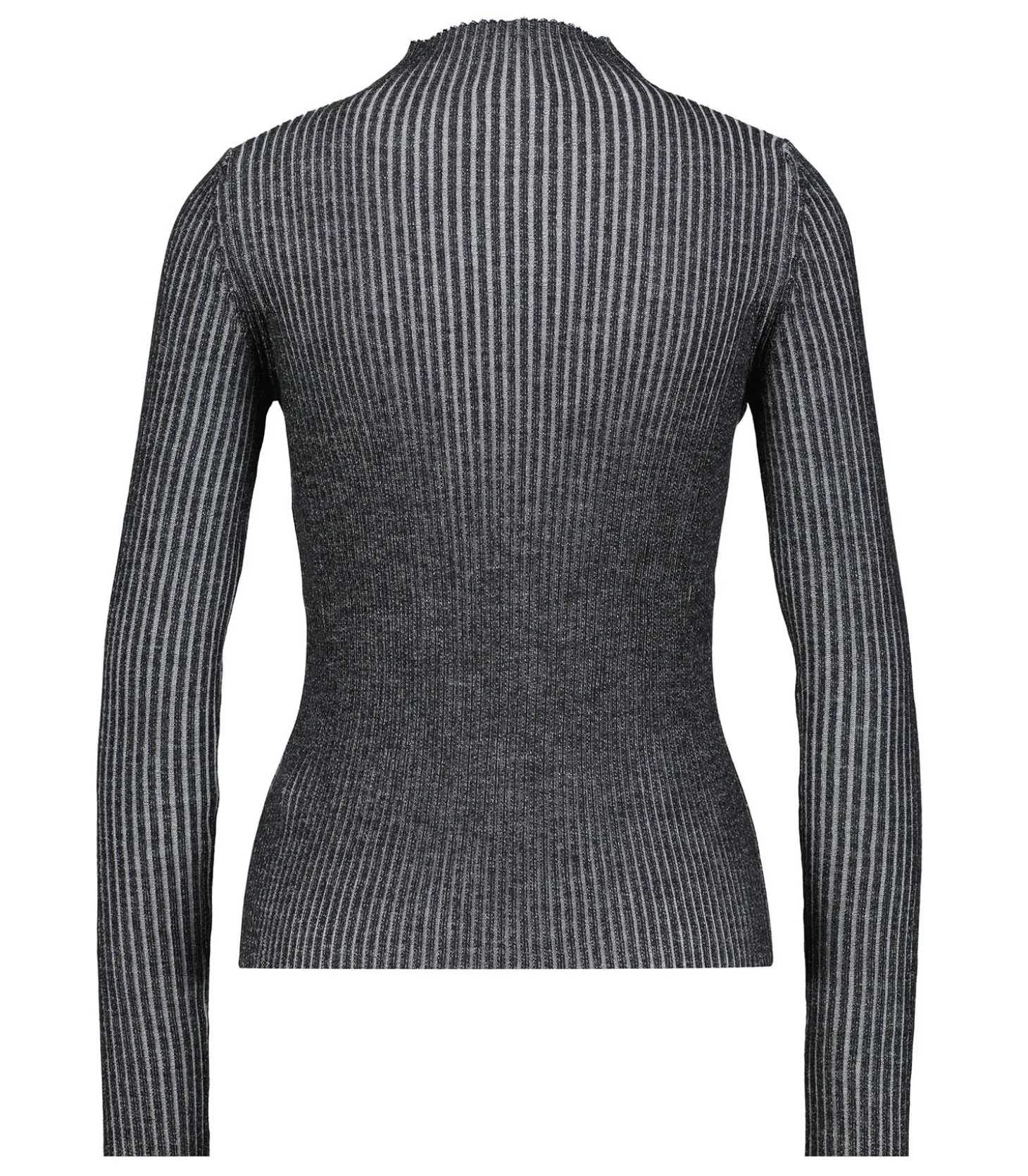 Pull côtelé Lupetto Vanise Gris-Roberto Collina Hot