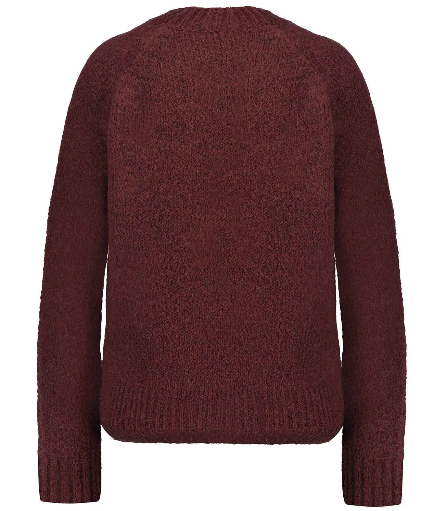 Pull en Mohair Stretch Col Rond Brushed Ruby-Forte Forte Hot