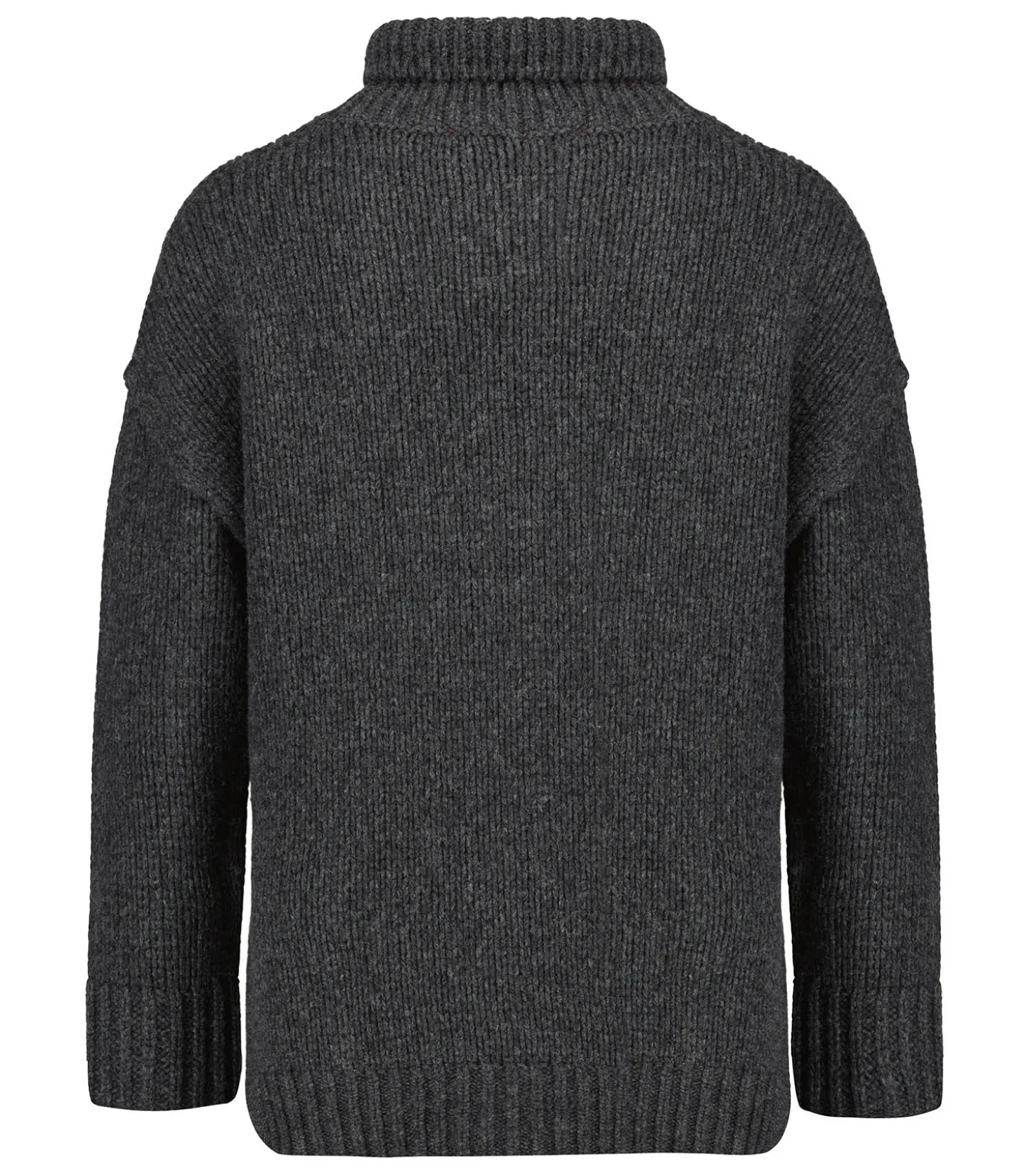 Pull Soft Wool Turtleneck Anthracite-Forte Forte Sale