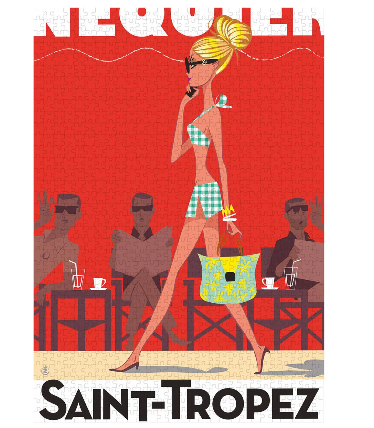 Puzzle Monsieur Z Saint Tropez-Image Republic Shop