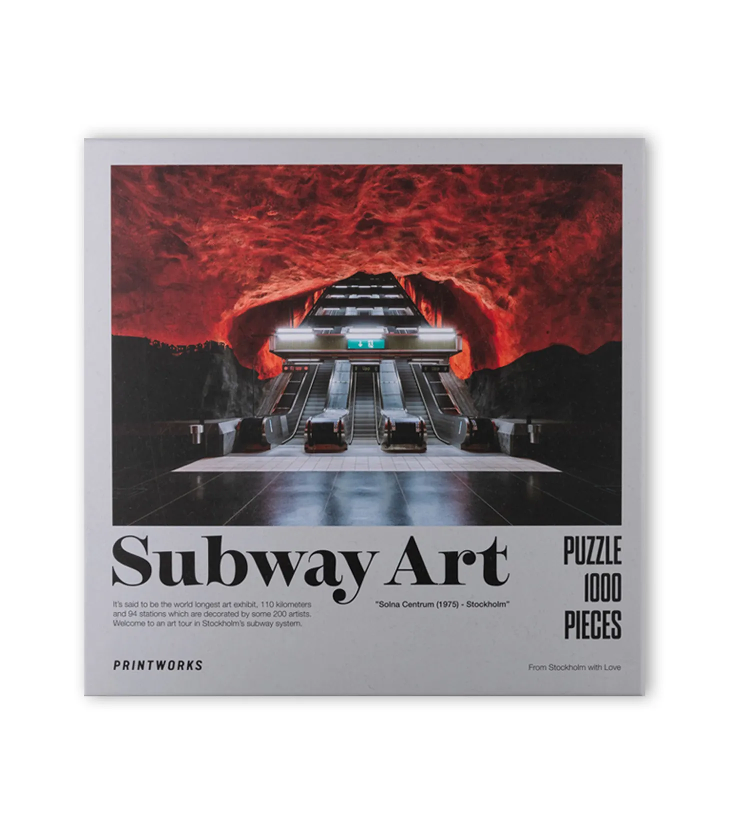 Puzzle Subway Art Fire 1000 pièces-Printworks Hot