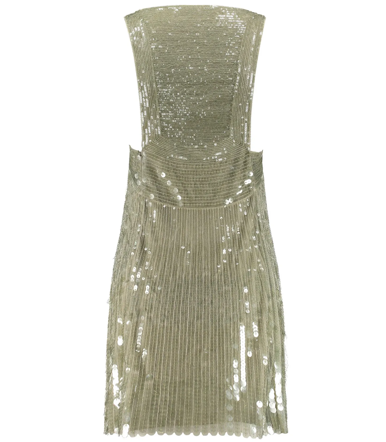 Robe à sequins vert d'eau-Alberta Ferretti Cheap