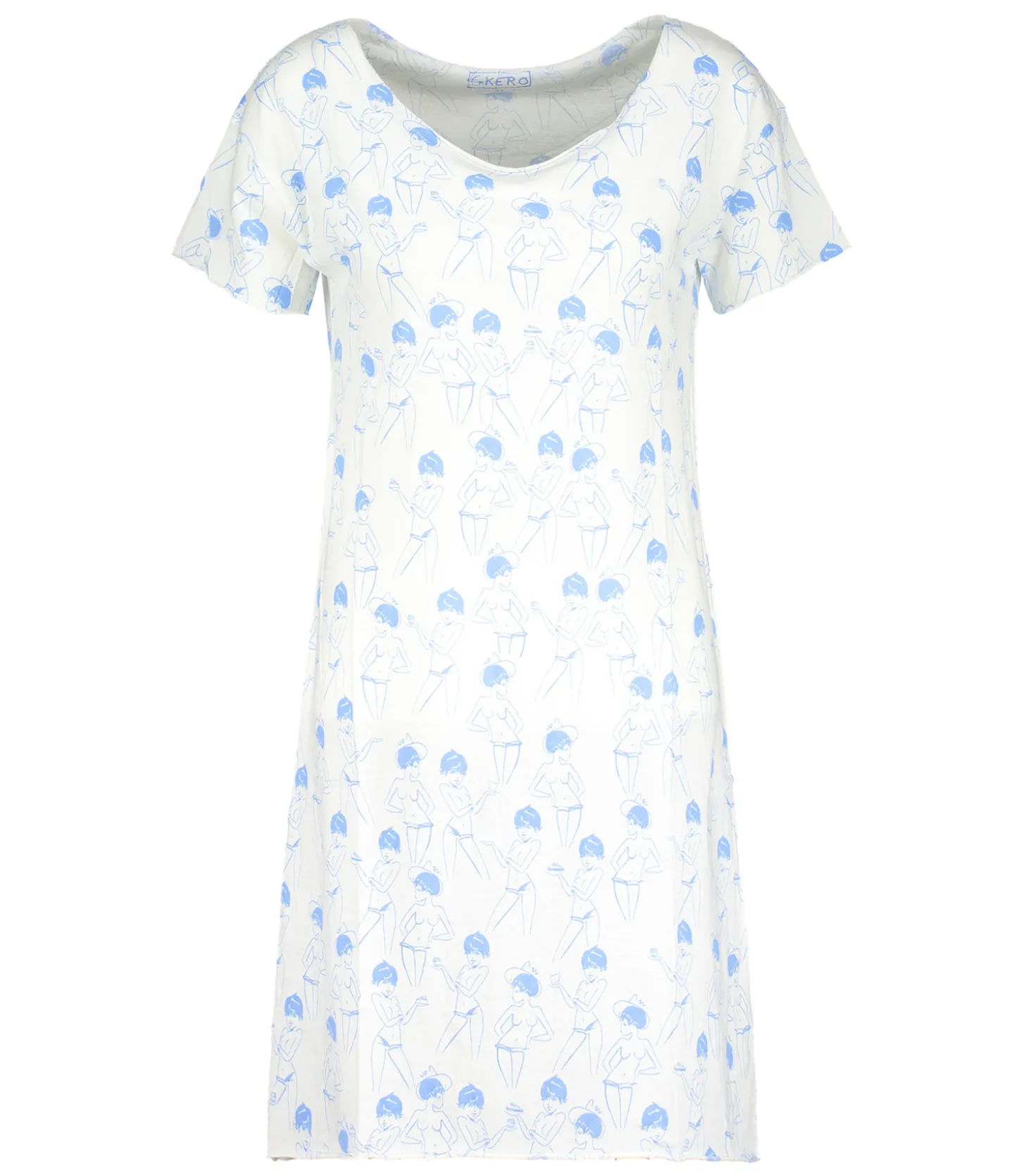 Robe tee-shirt Blue Girl exclu Jane de Boy-G.Kero Store