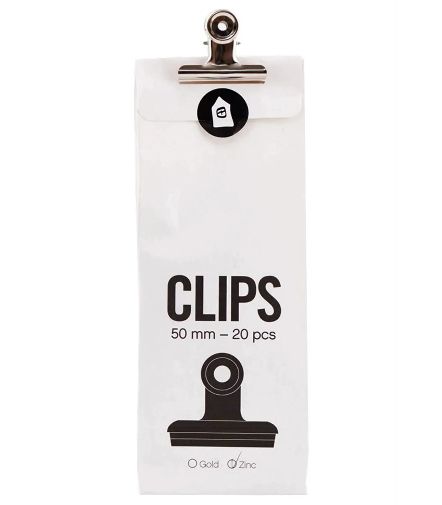 Sachet de 20 clips noirs-Monograph Shop