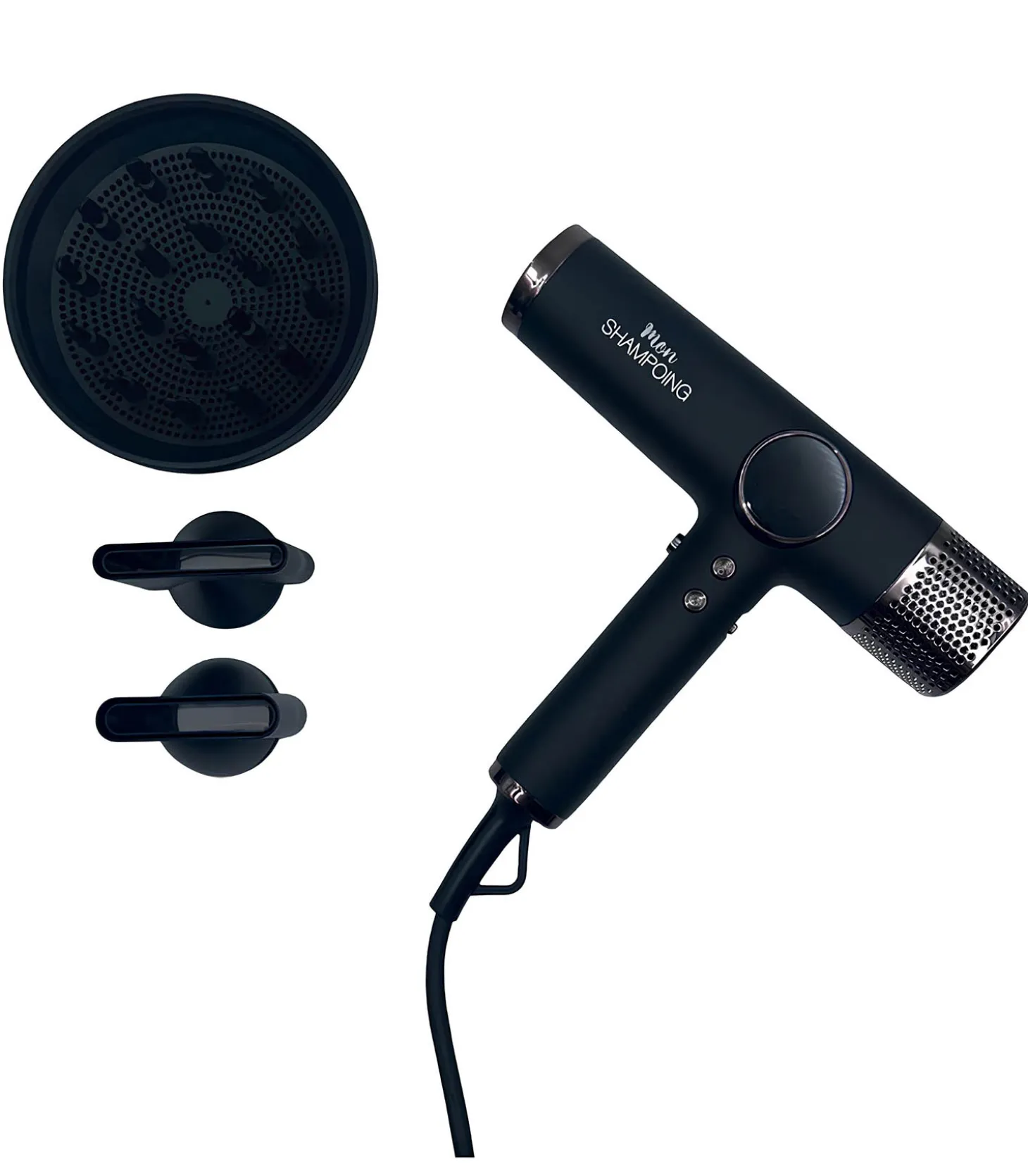 Sèche-cheveux Professionnel Digital et Ionique Noir-Mon Shampoing Sale