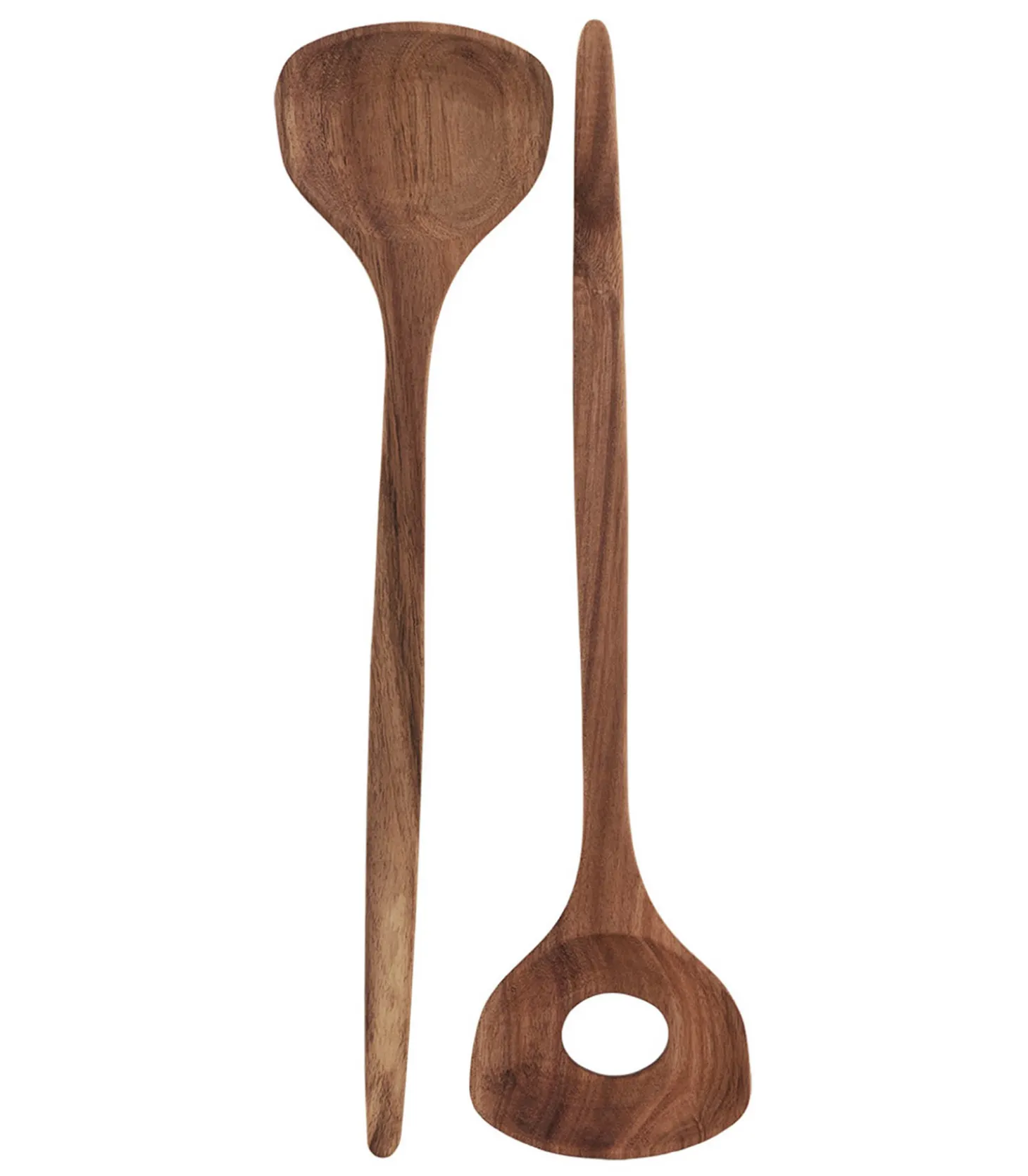 Set de 2 Couverts à salade en bois d'acacia-Nicolas Vahé Cheap