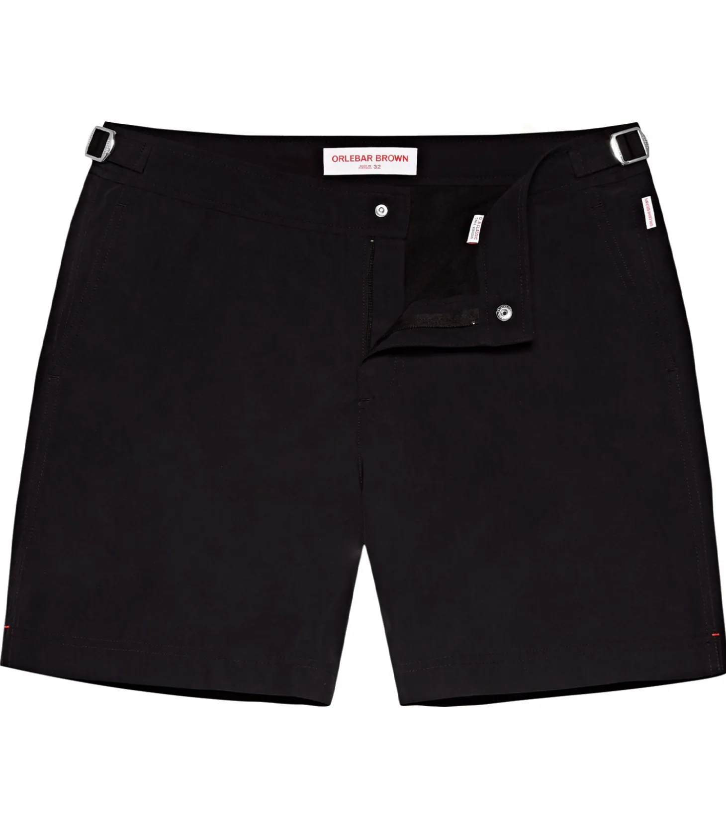 Short de bain homme mi-long Bulldog II Black-Orlebar Brown Discount