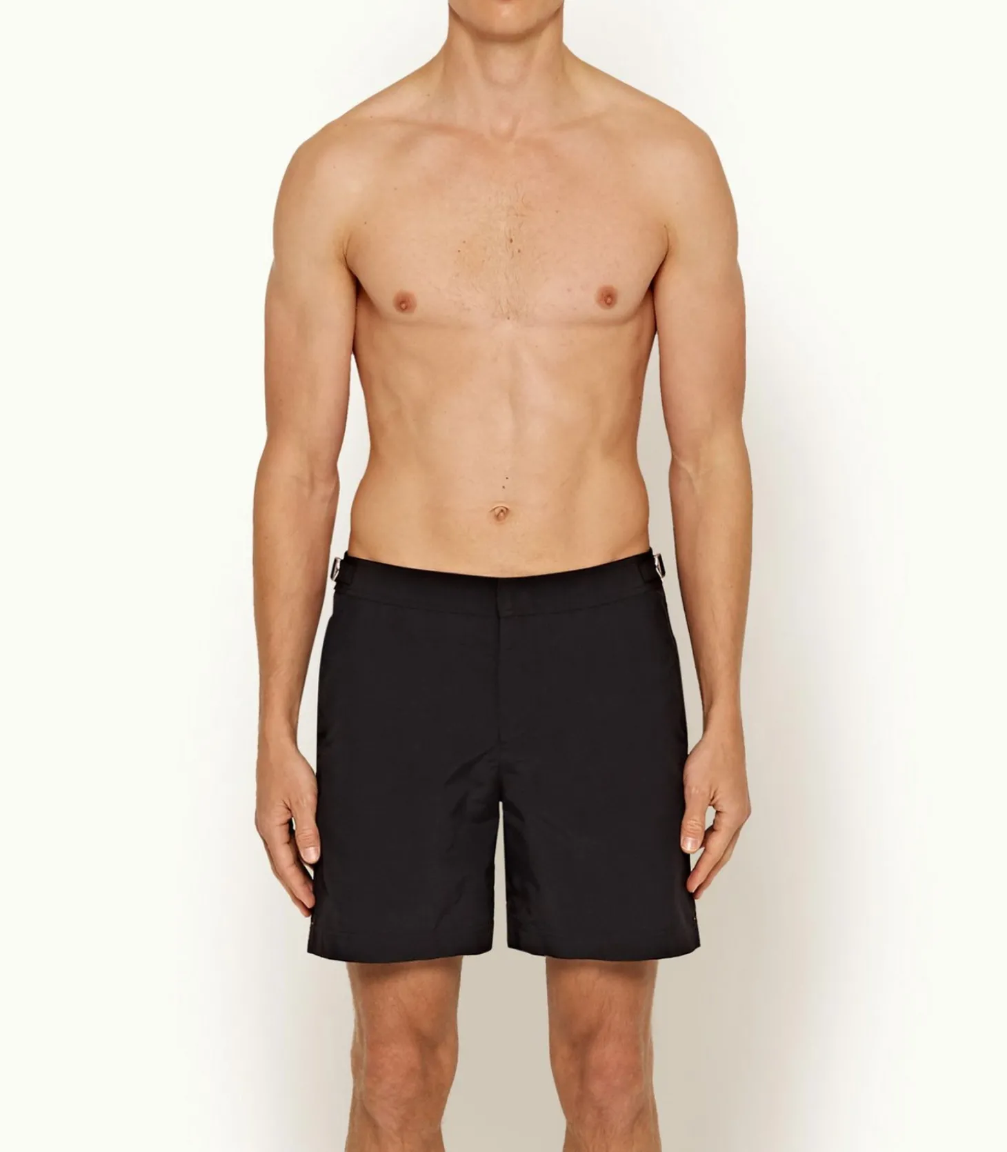 Short de bain homme mi-long Bulldog II Black-Orlebar Brown Discount