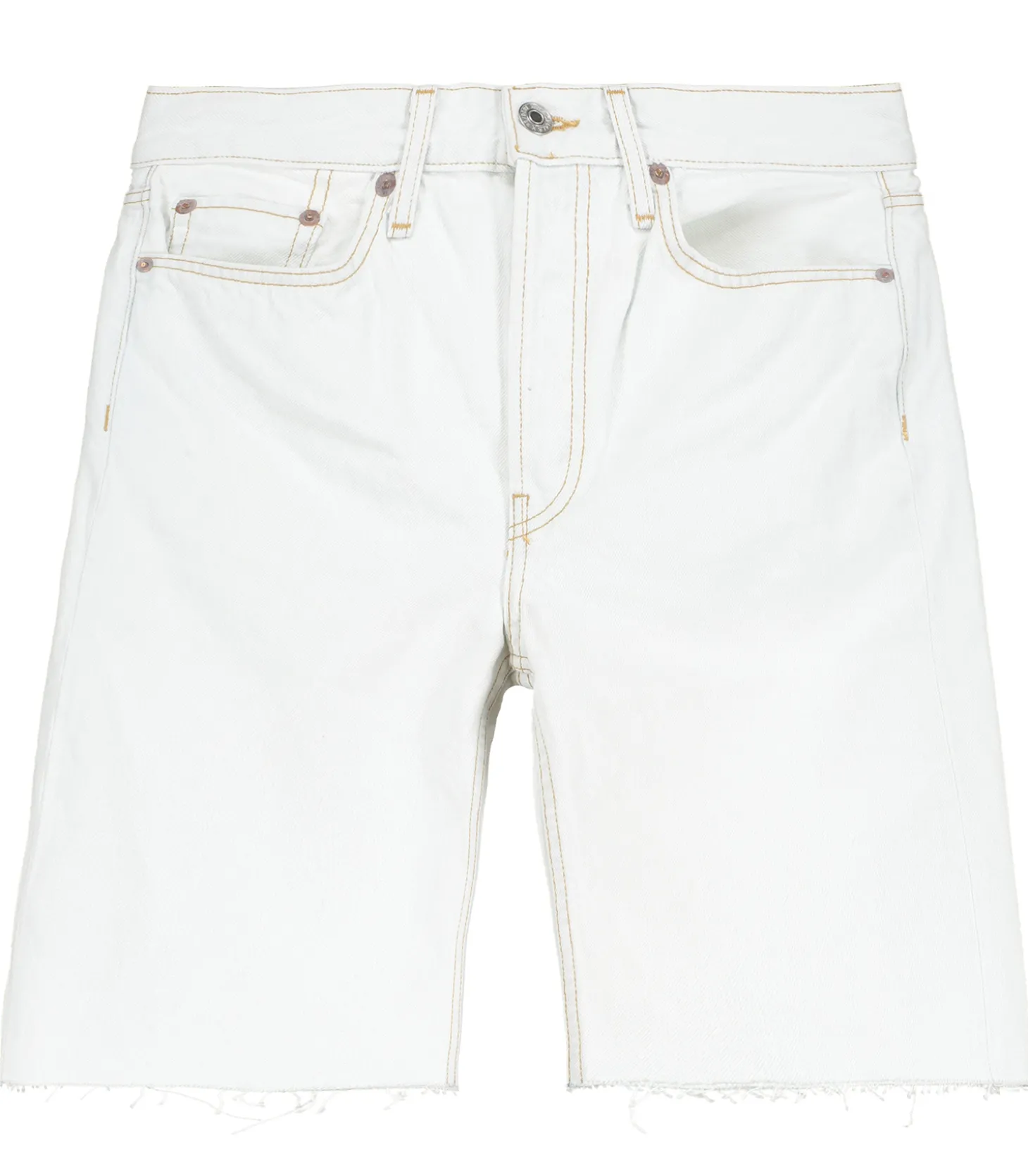 Short long en denim blanc-RE/DONE Best