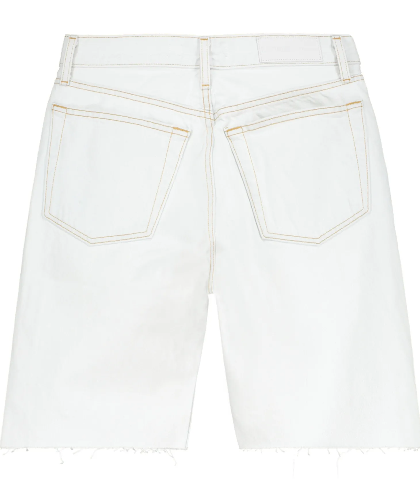 Short long en denim blanc-RE/DONE Best