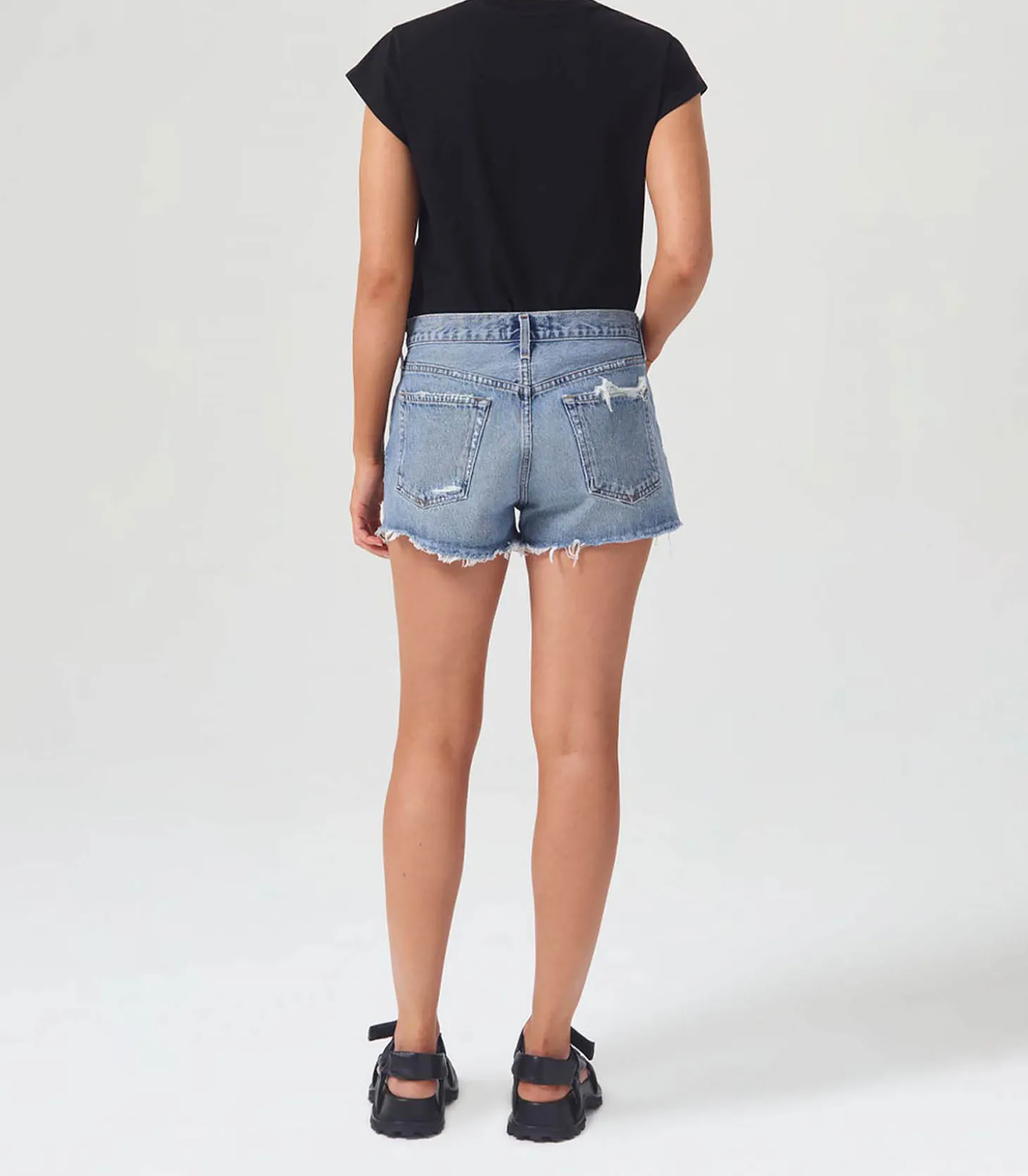 Short Parker Vintage Cut Off in Grudge-AGOLDE New