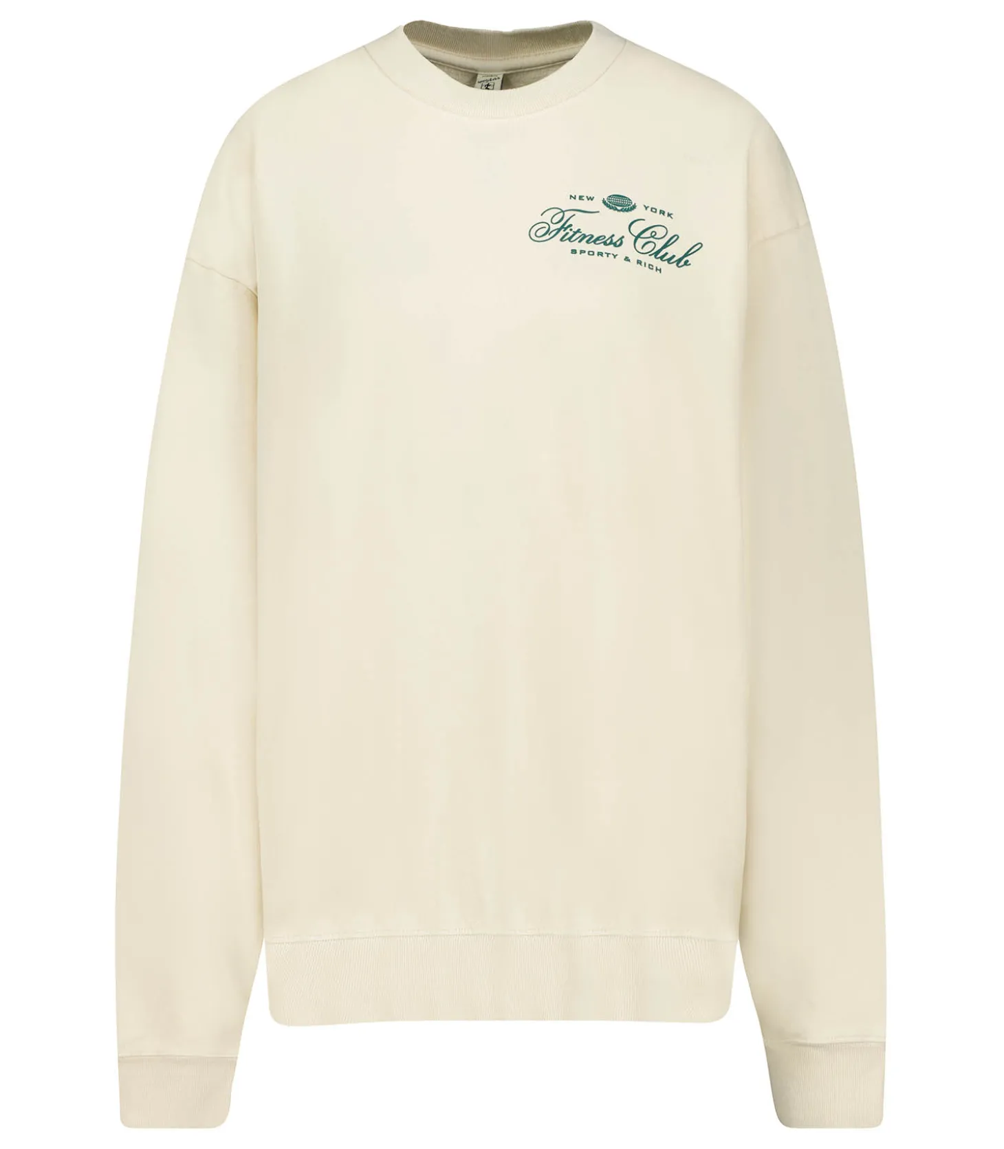 Sweat-shirt Fitness World Cream/Alpine-Sporty & Rich Fashion