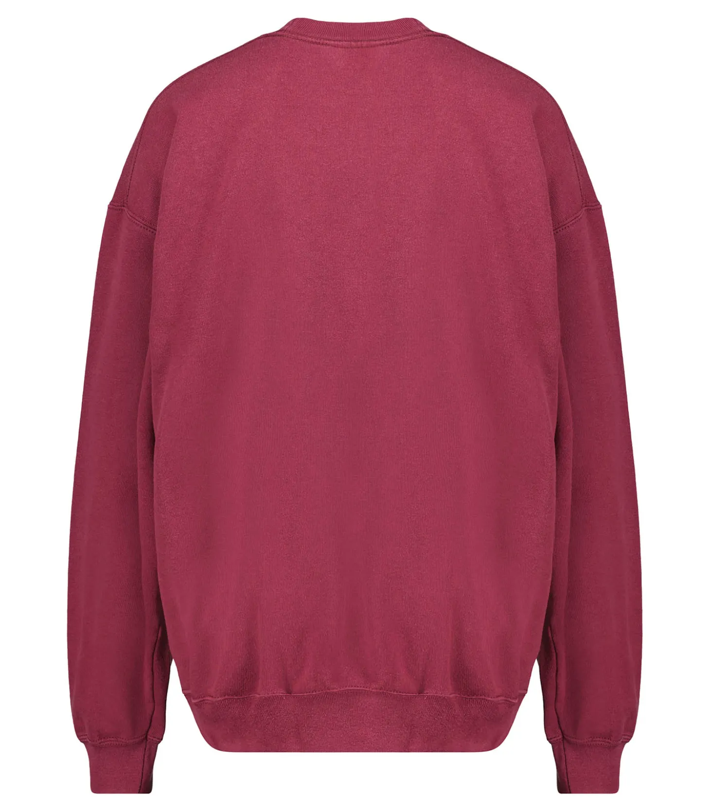 Sweat-shirt Vintage Brodé Jane de Boy Bordeaux-We Are One Project Discount