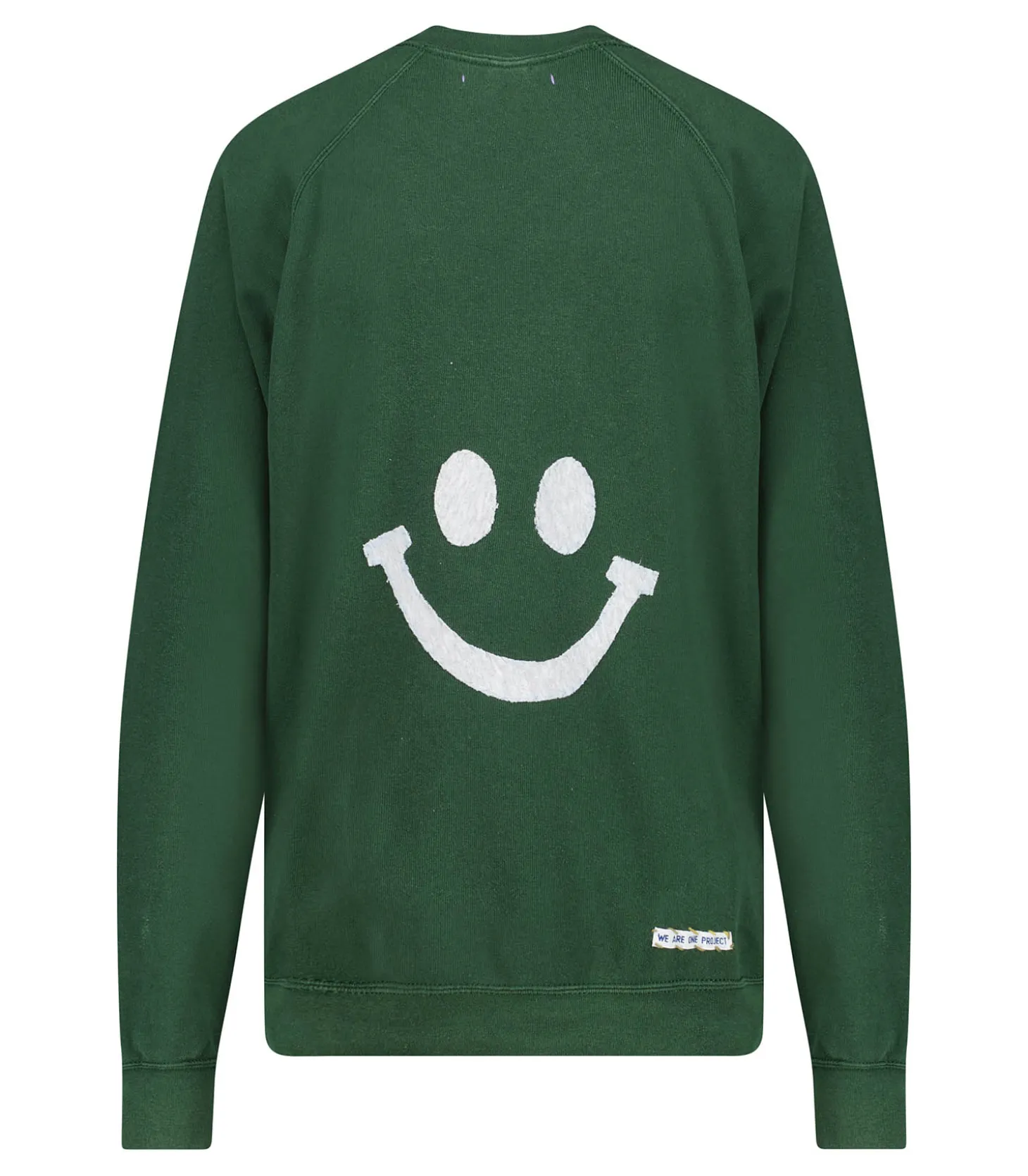 Sweat-shirt Vintage Smile Joy x Jane de Boy Vert foncé-We Are One Project Flash Sale