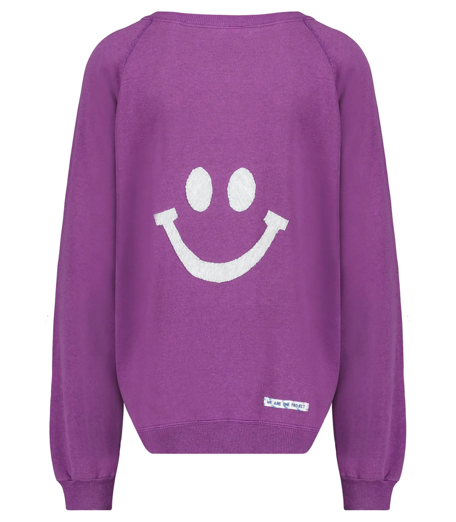 Sweat-shirt Vintage Smile Joy x Jane de Boy Violet-We Are One Project Online