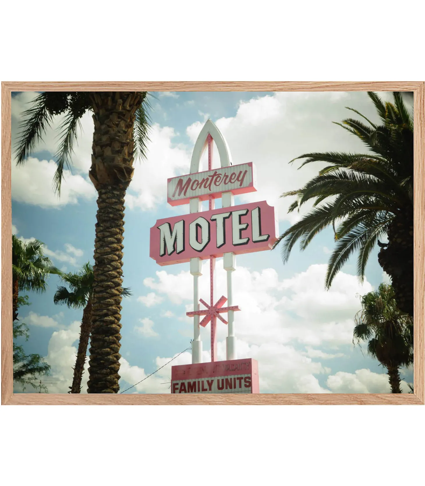 Tableau avec cadre "Motel" 60x80cm-Lola James Harper Flash Sale