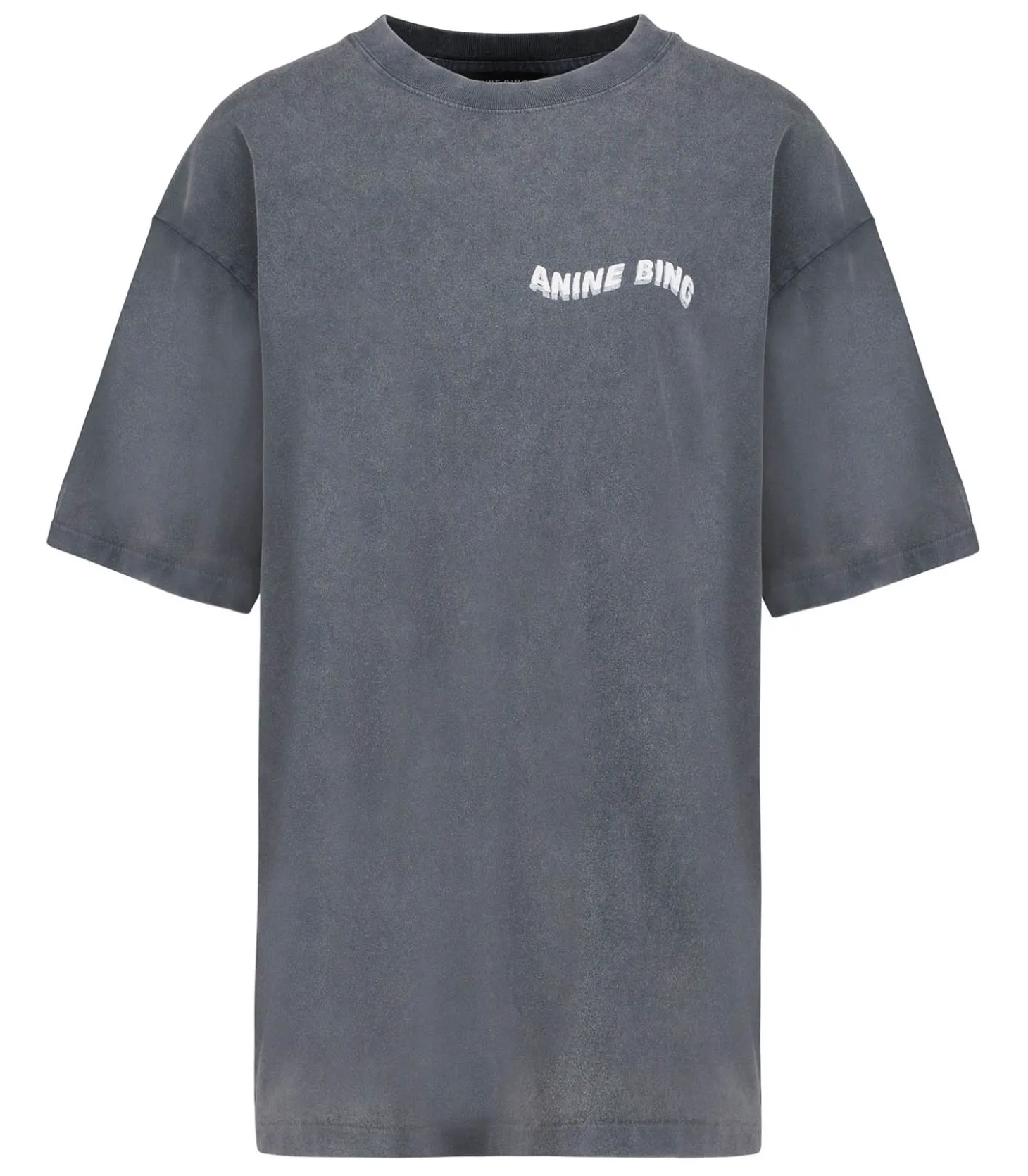 Tee-shirt Kent Love Washed Black-Anine Bing Flash Sale