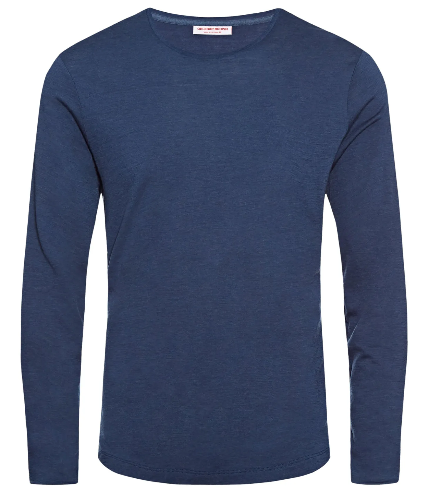 Tee-shirt OB-T LS Merino Classic Blue-Orlebar Brown Store