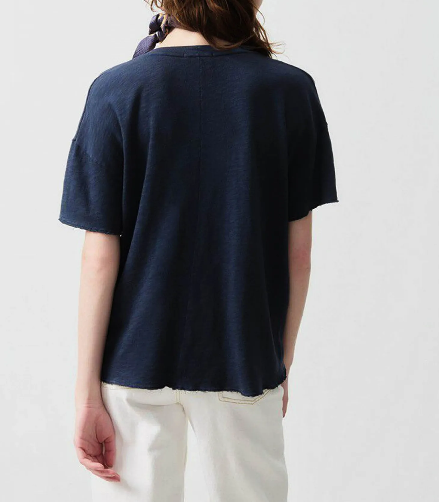 Tee-shirt Sonoma manches courtes Navy Blue Vintage-American Vintage Outlet