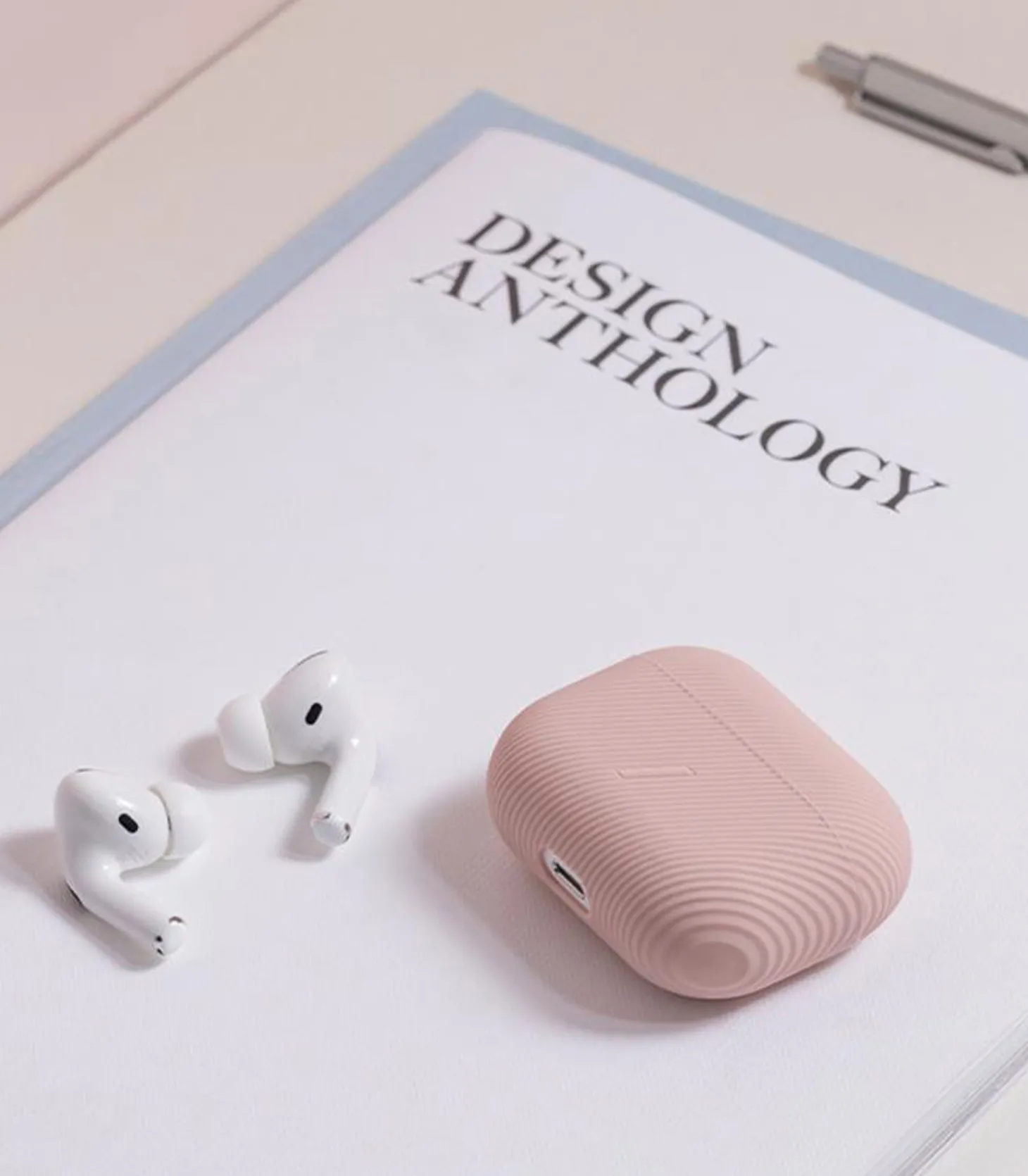 Étui en silicone texturé Curve Case pour Airpods Pro-Native Union Best