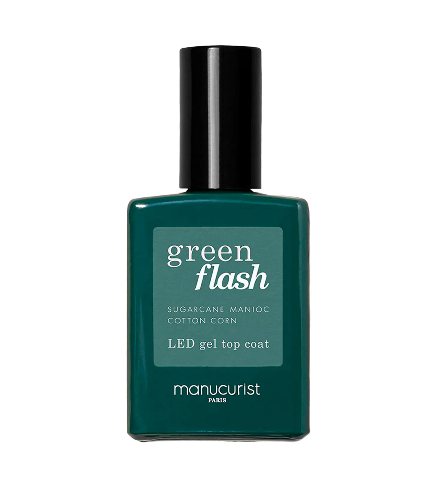 Vernis semi-permanent Top Coat Green Flash-Manucurist Flash Sale