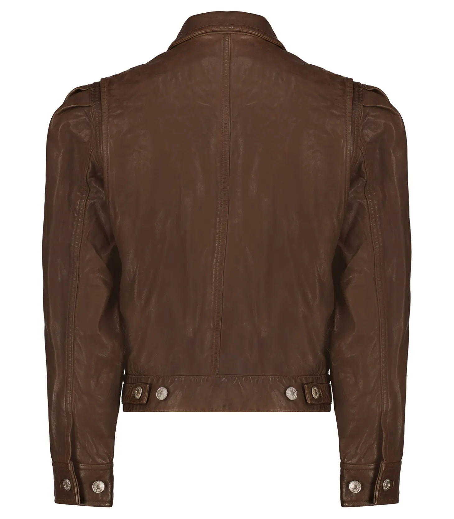 Veste en cuir Bering Dark Khaki-Marant Étoile Cheap