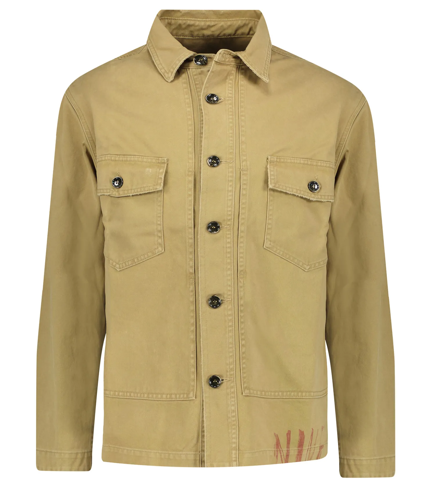 Veste en toile Homme Andrea Camel-Nine in the Morning Fashion