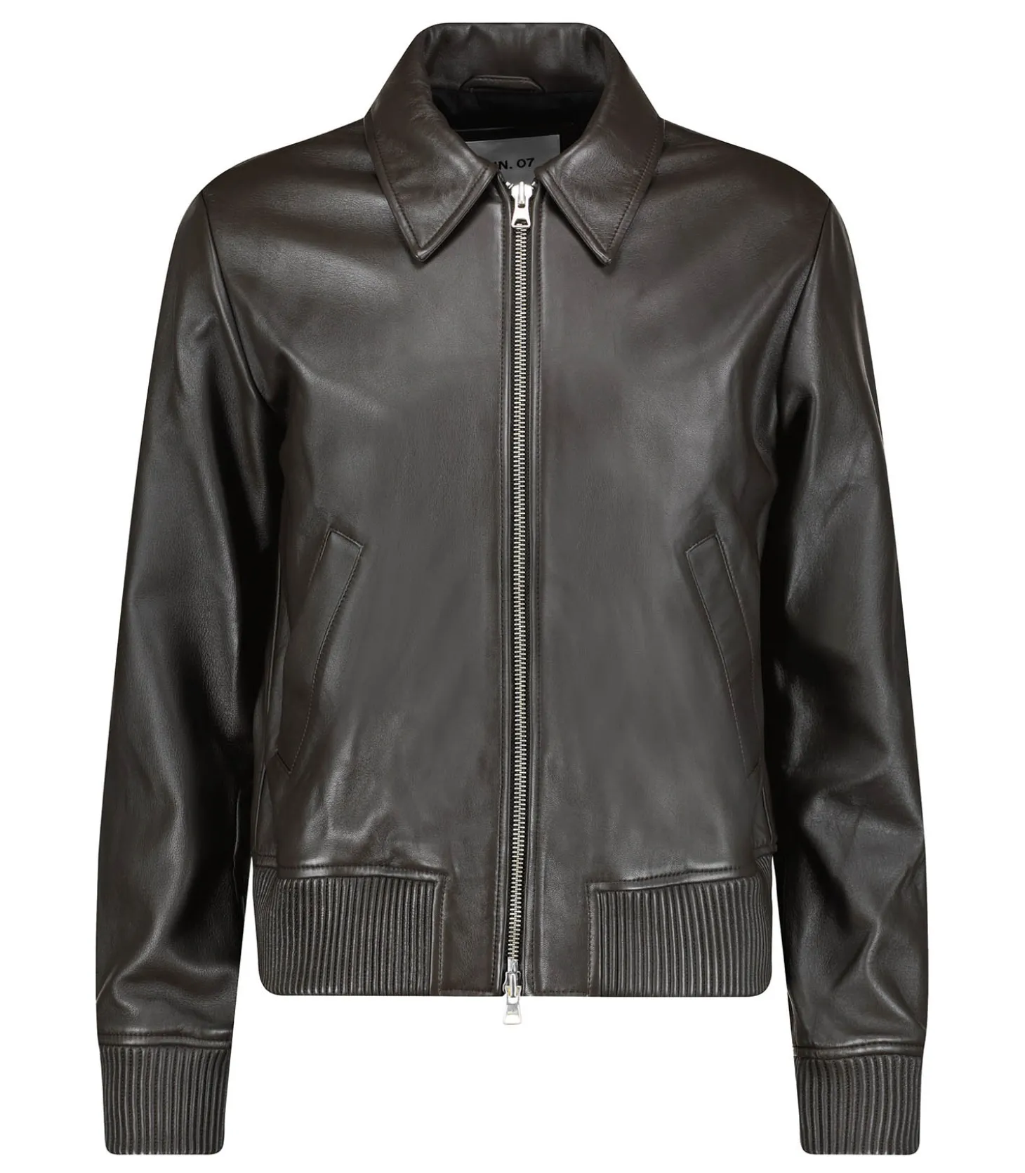 Veste homme en Cuir Florian Demitasse-NN07 Flash Sale